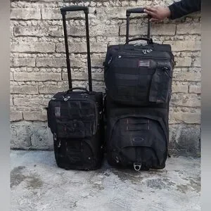 Oakley | Bags | Oakley Ap Tactical Gear Black Travel Luggage Set